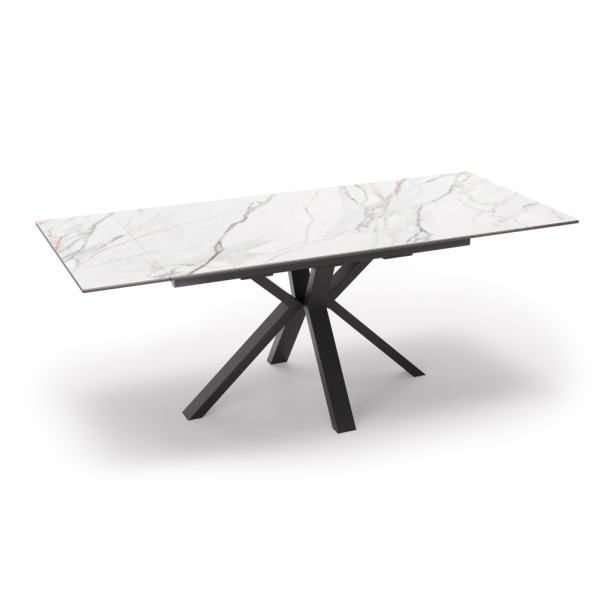 Стол AXEL 140 Bianco Gold Ceramic, BK AXEL 140